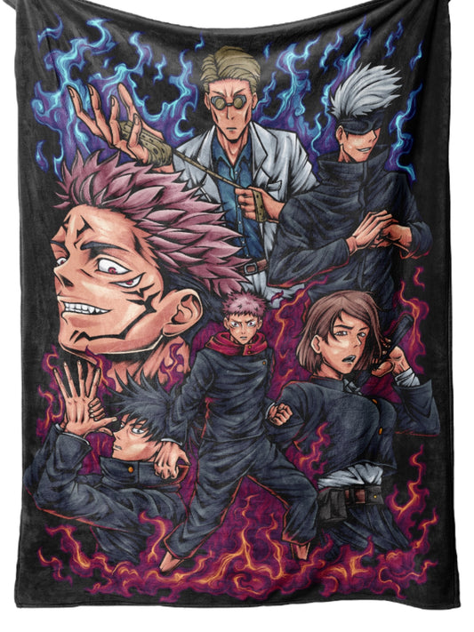 Anime Blanket (Jujutsu)