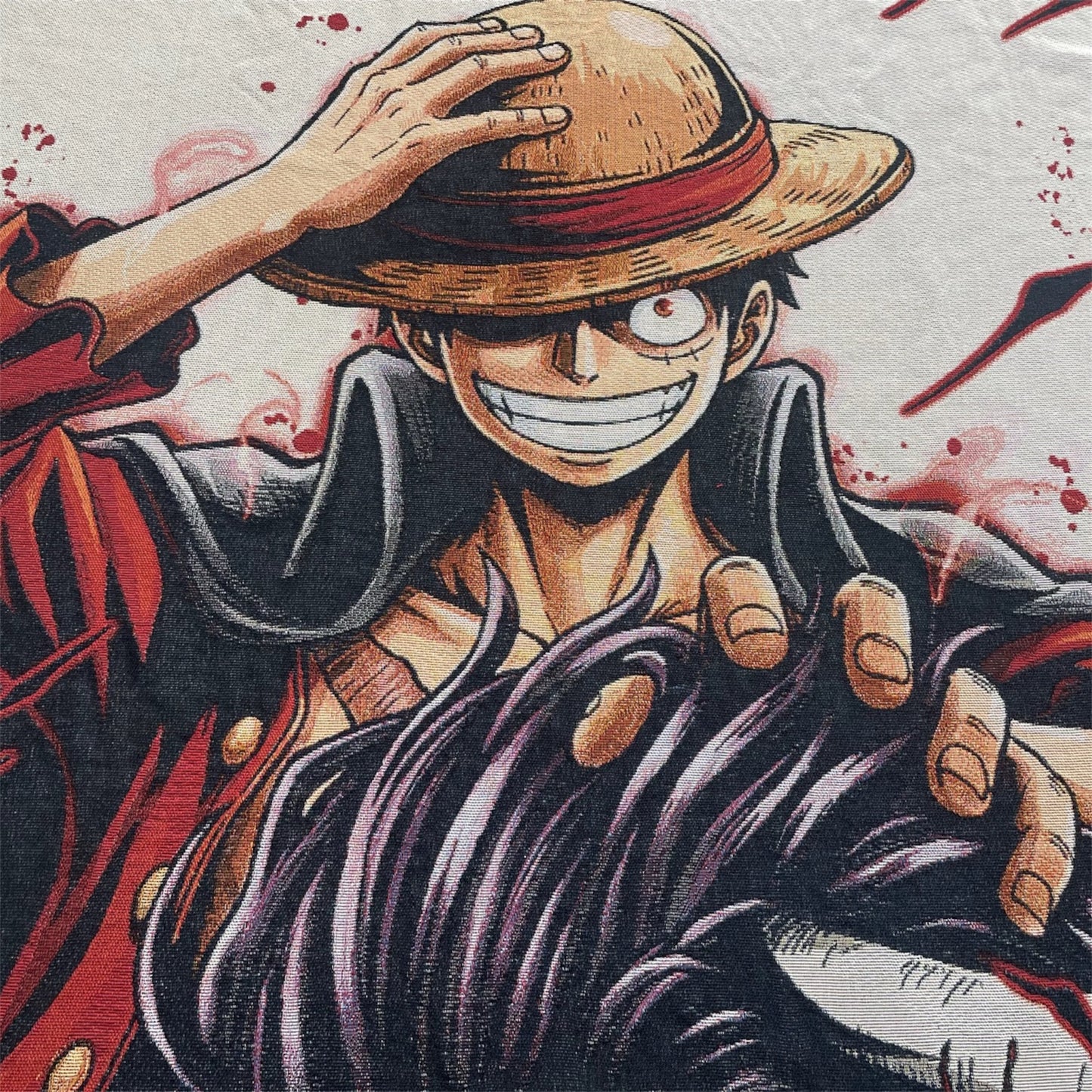 King of Pirates woven blanket