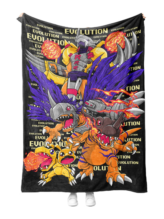 Anime Blanket (Agumon)