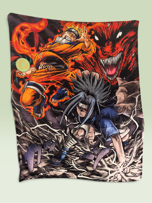 Naruto throw blanket (pre order)
