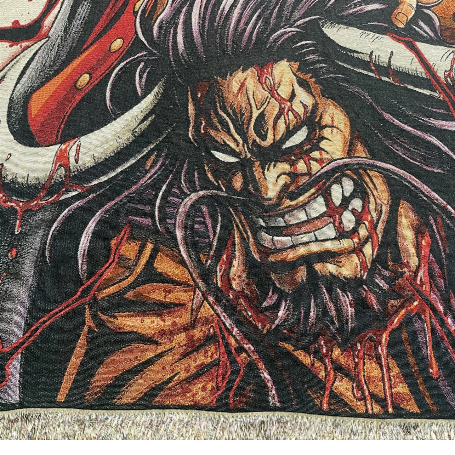 King of Pirates woven blanket