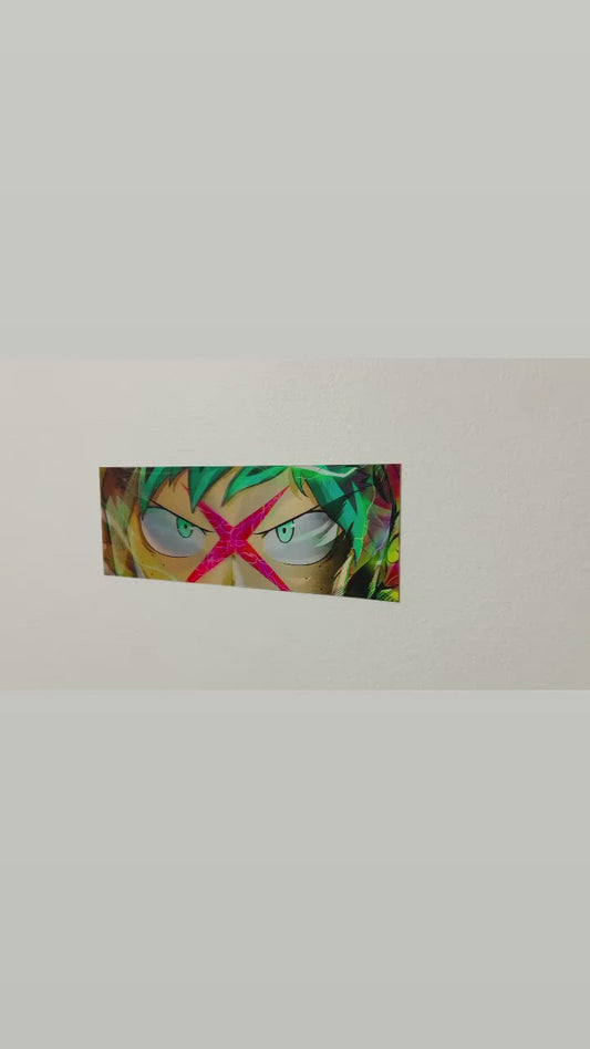 DEKU - ALL MIGHT 3D STICKER