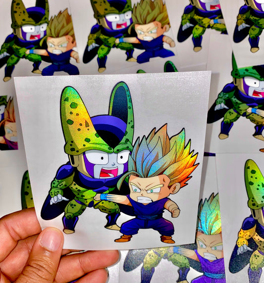 Cell x Gohan Sticker