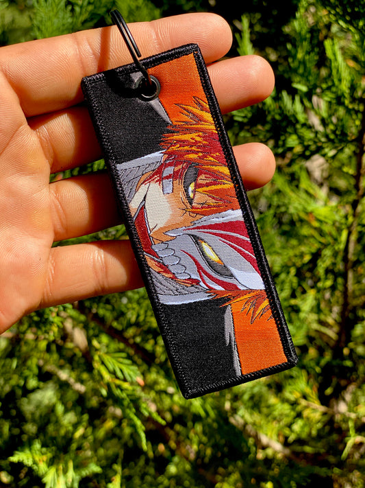 HALF HALLOW JET TAG ANIME KEYCHAIN