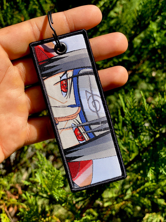 ITACHI JET TAG ANIME KEYCHAIN