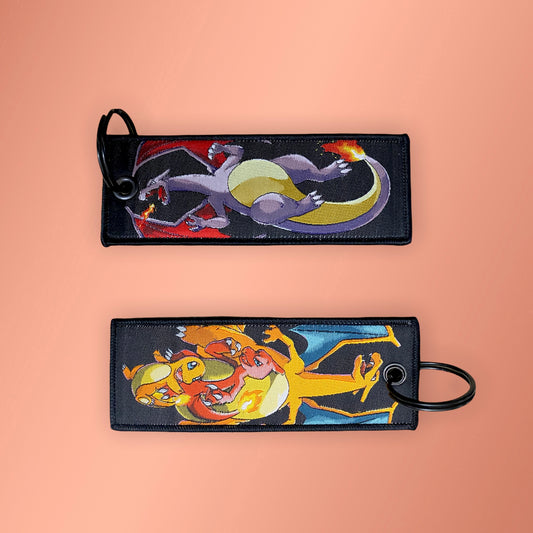 charizard Jet Tag Anime keychain