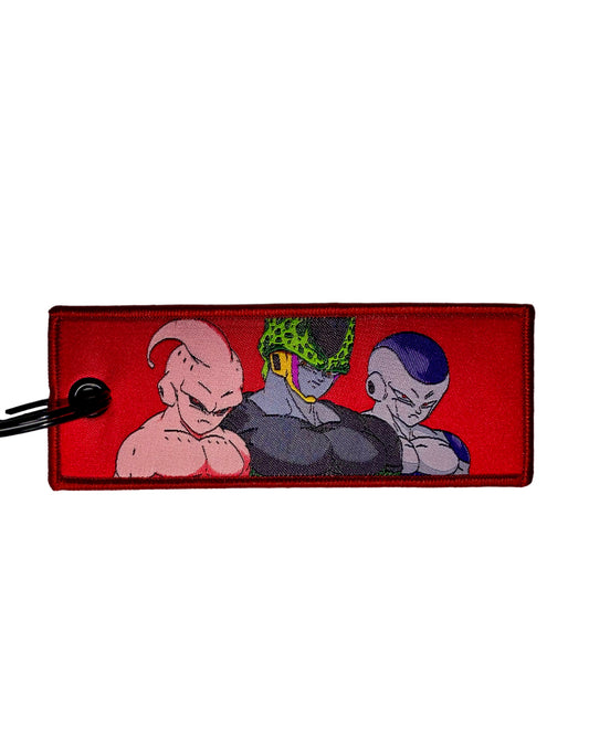 Villains JetTag Anime Keychain